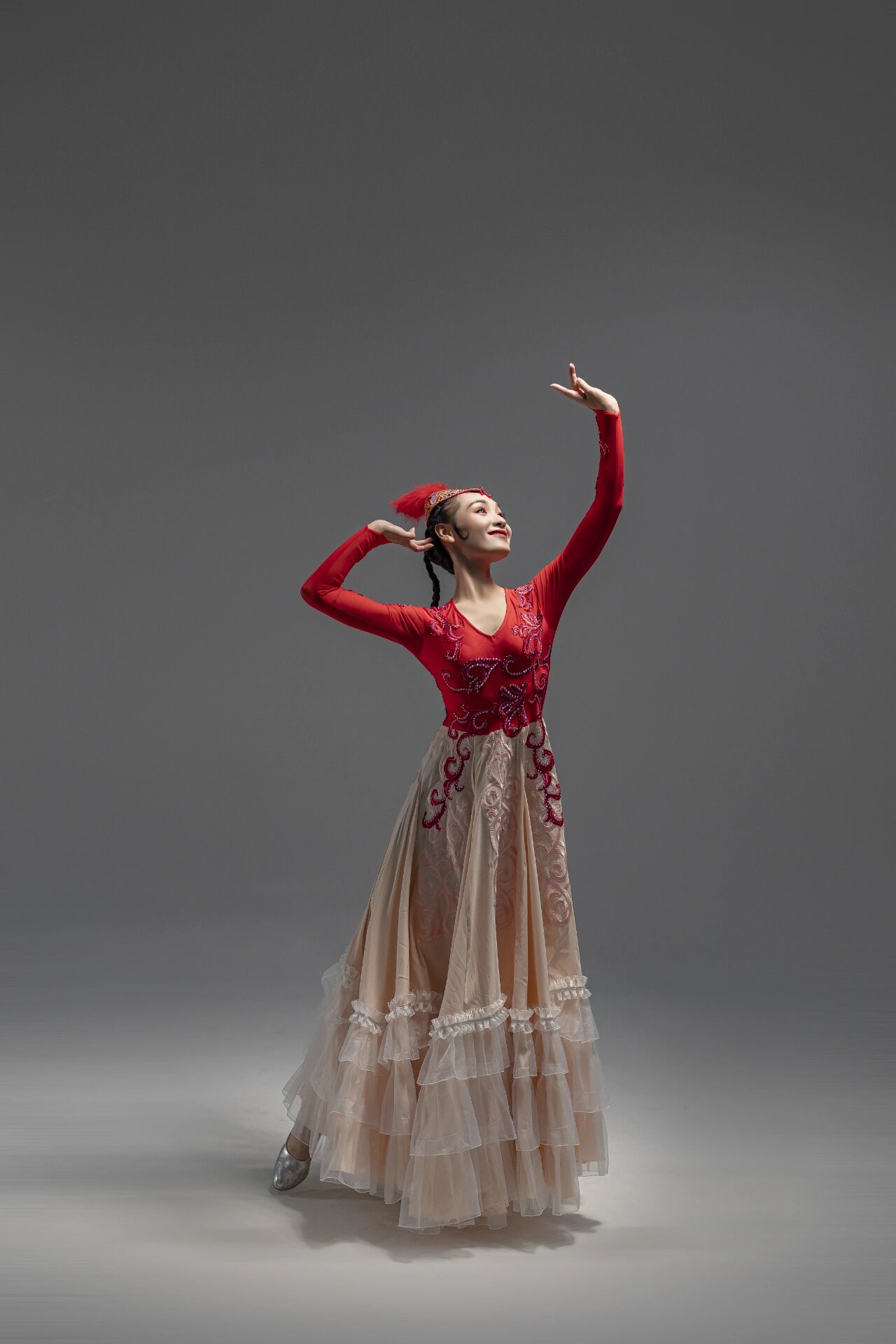 哈萨克族舞蹈摄影