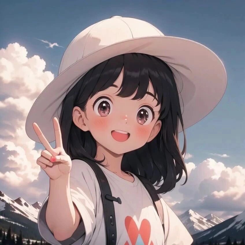 开朗阳光女孩头像