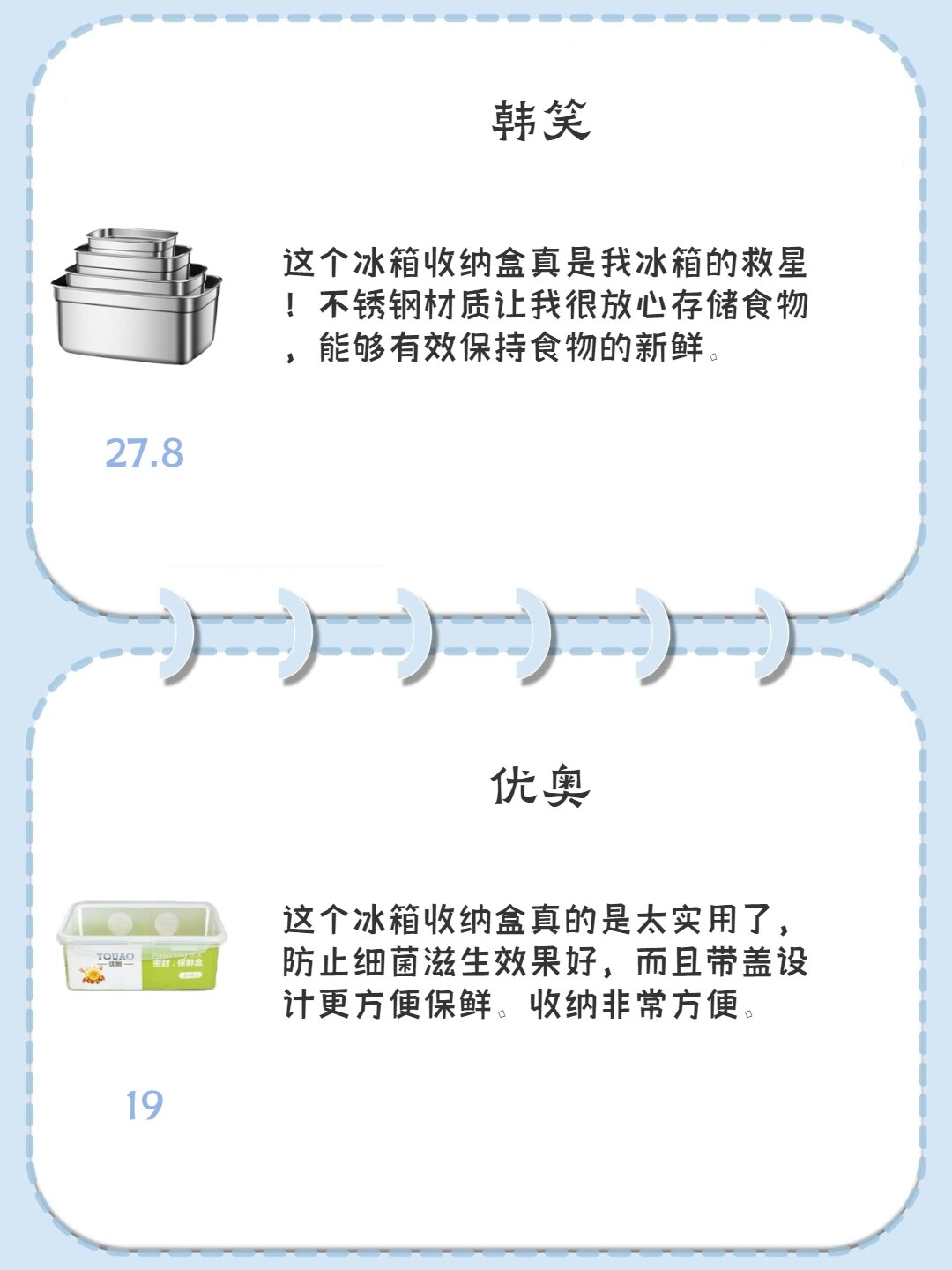 我选的!平价冰箱收纳盒