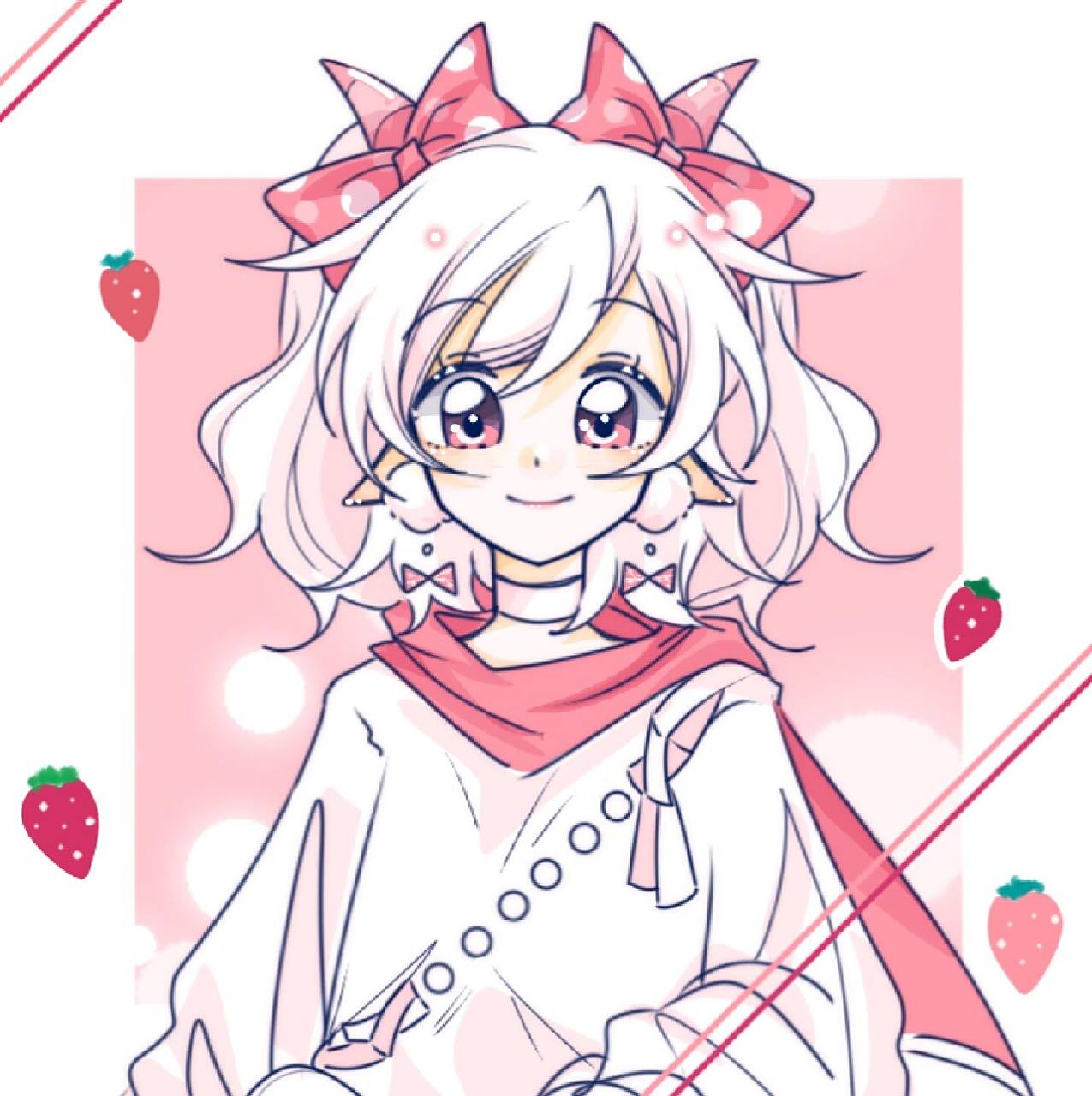 是自己的美羊羊设 真的很喜欢旧版的完美小哭包,真的很可爱!