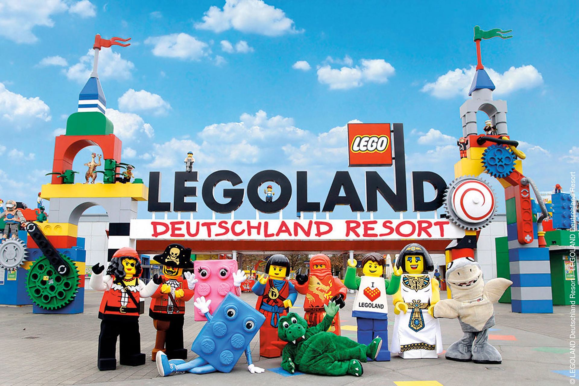 德国百佳景点·德国乐高乐园度假村(legoland deutschland resort).