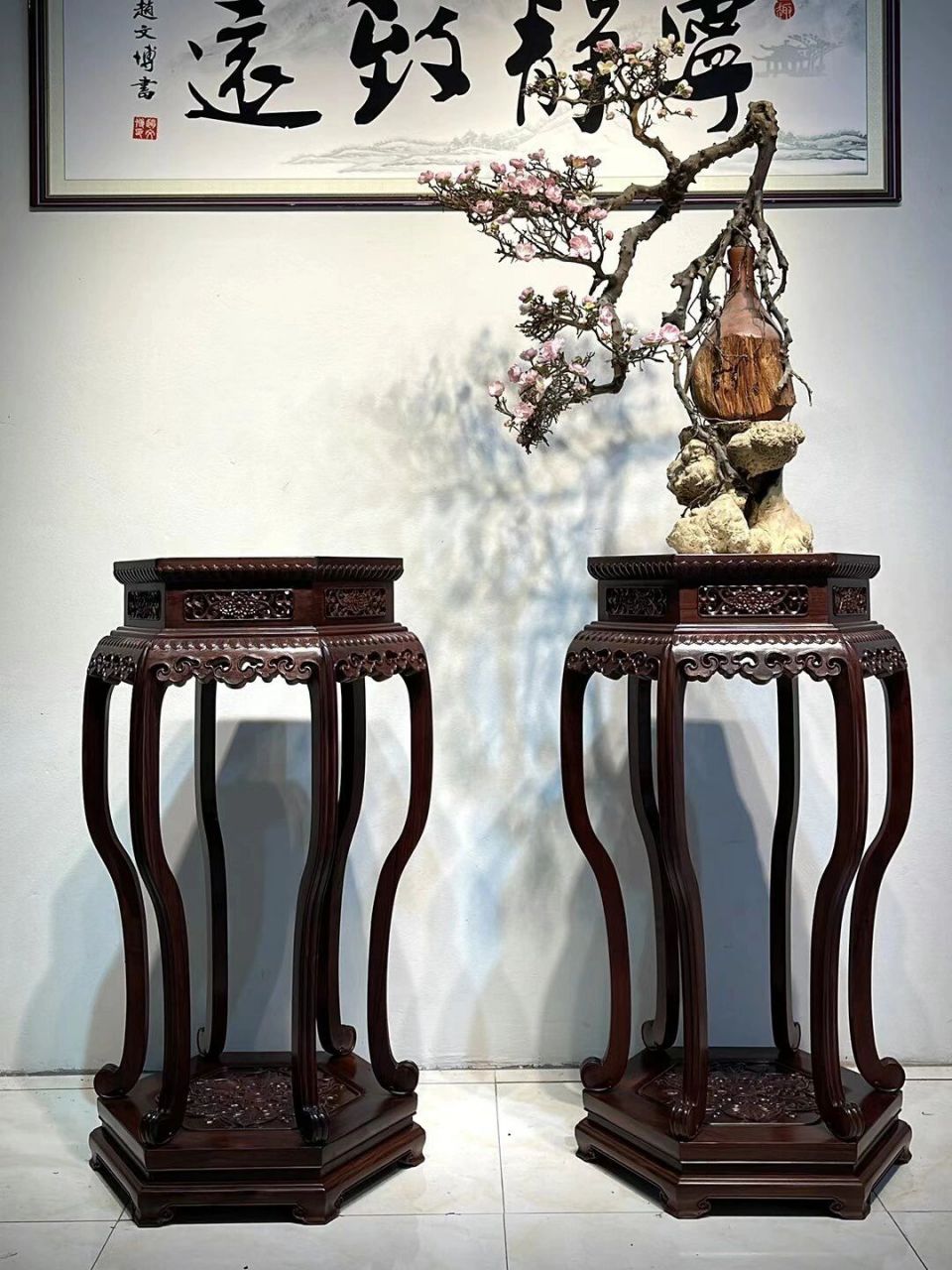 花枝精品花架 老挝花枝精品花架