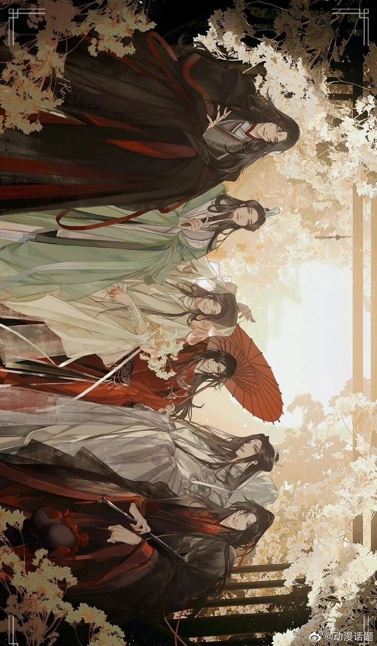 手机壁纸# #壁纸##花城##谢怜##白衣祸世白无相# #血雨探花花城