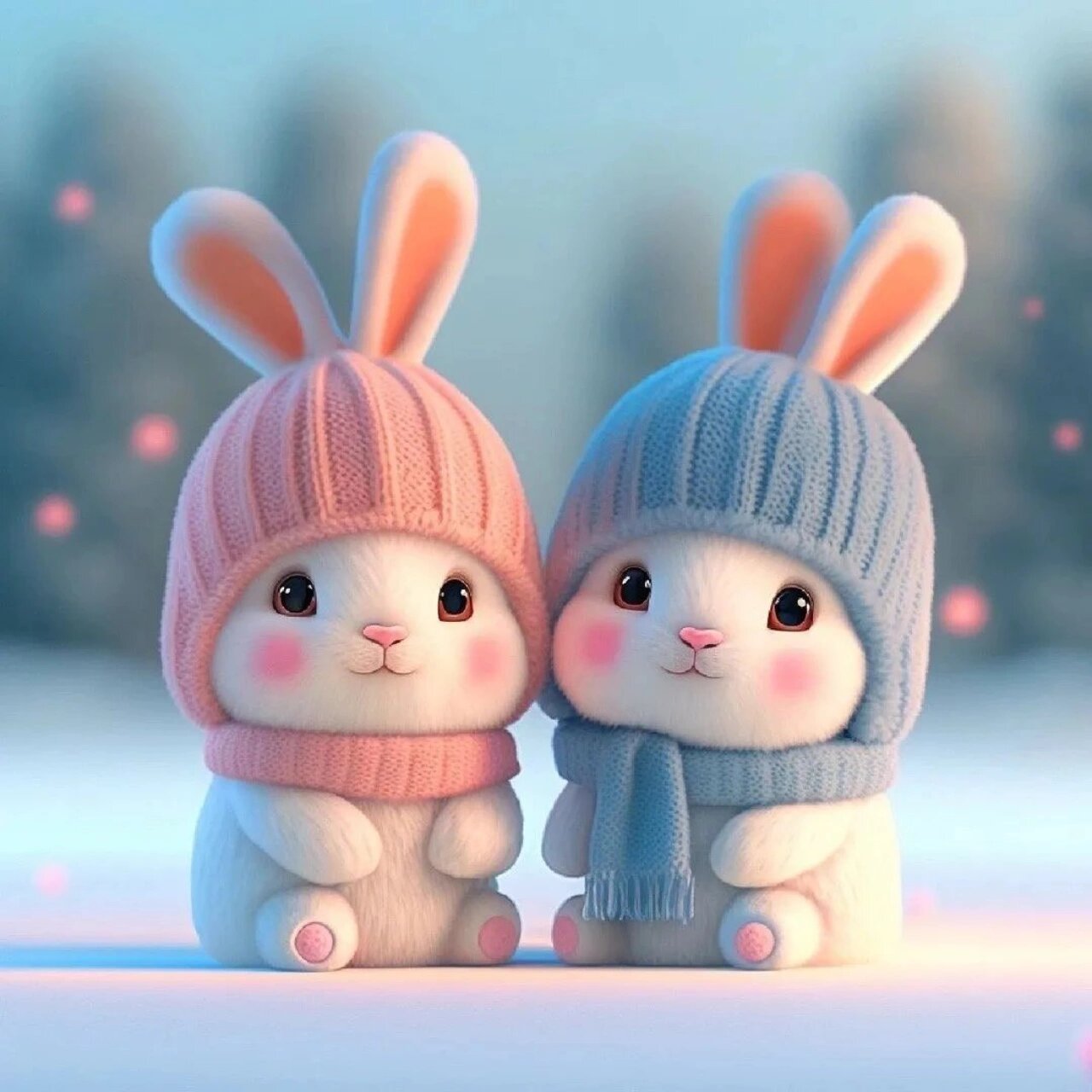 2023萌萌小兔子头像(1)