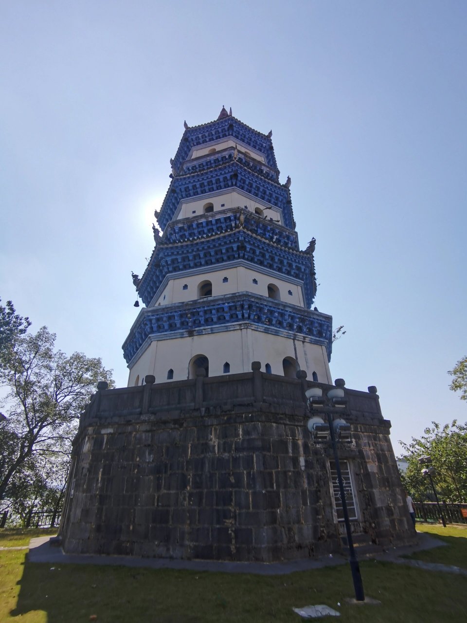 永州万历年间的风水塔 回龙塔,位于湖南省永州市零陵区城北回龙塔路