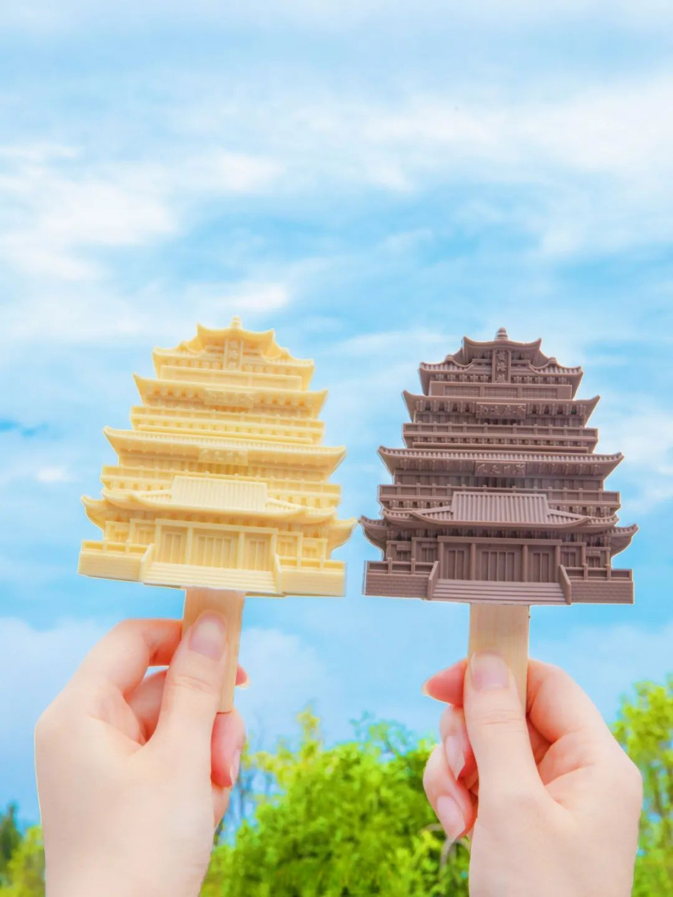 【洞头望海楼文创雪糕甜蜜亮相!