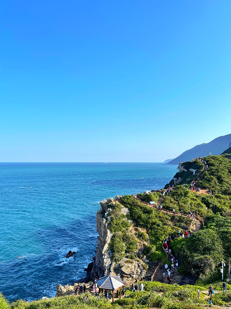 沉浸式徒步|深圳最美海边|绝美鹿嘴山庄💙      	 鹿嘴山庄💙 位