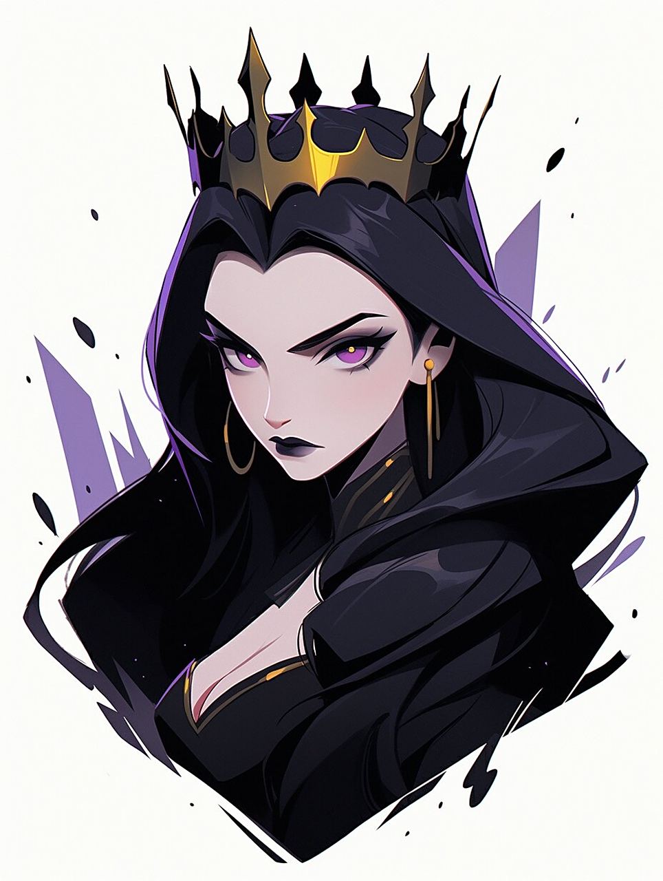 格里姆希尔德 evil queen 白雪公主的恶毒后妈 	 #白雪公主恶毒皇 