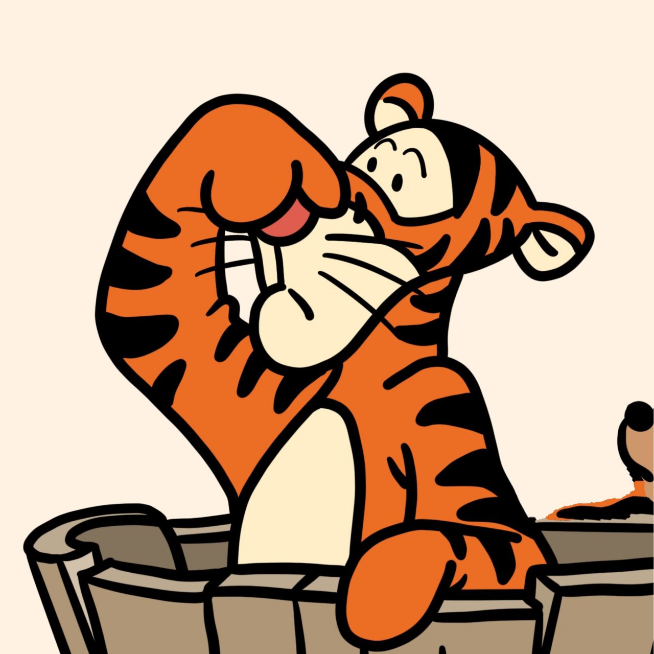 跳跳虎可爱手绘头像合集|winnie the pooh7715 99996996