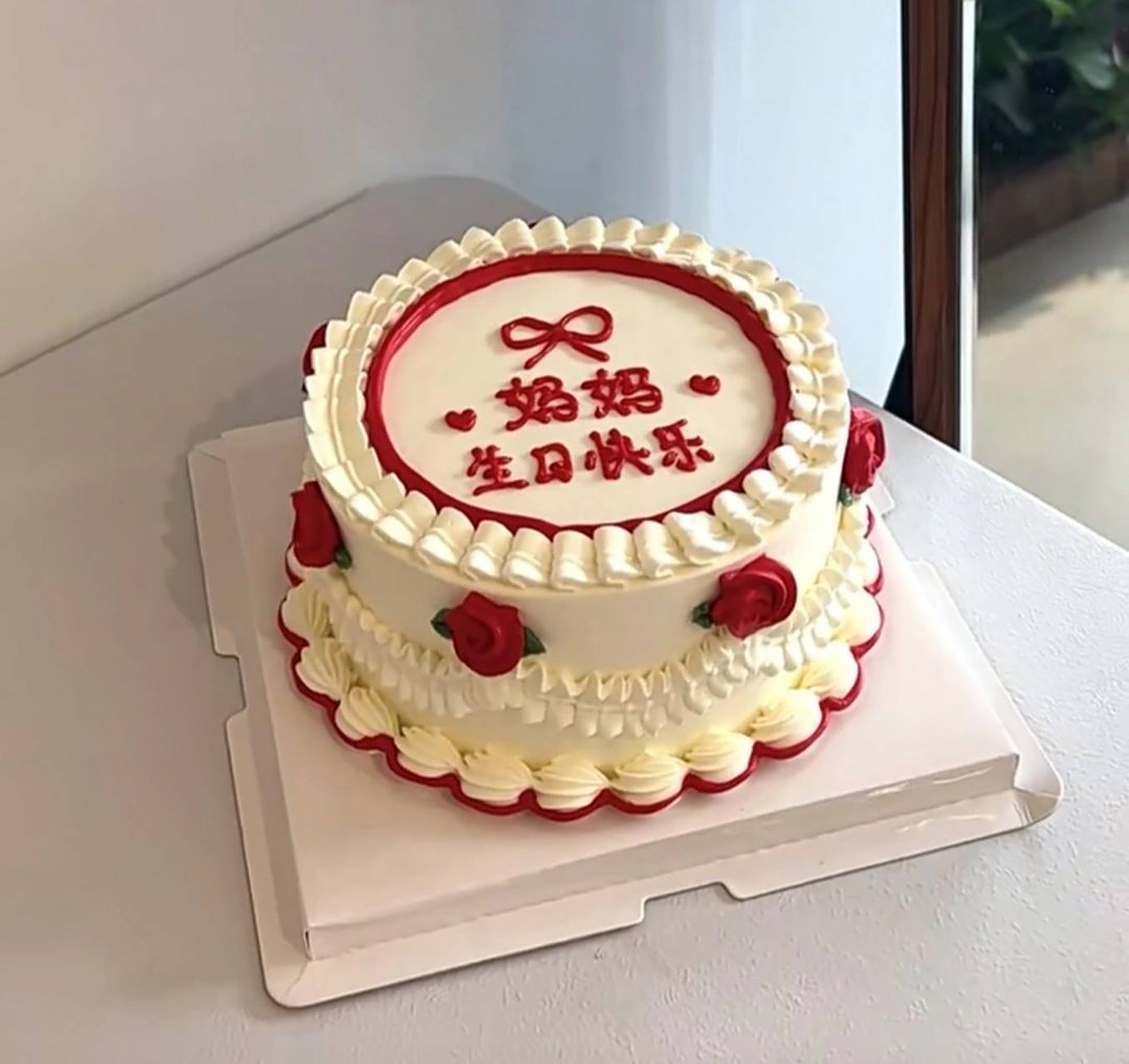 妈妈生日蛋糕母亲生日蛋糕 送妈妈的蛋糕 送母亲的蛋糕 送婆婆的蛋糕