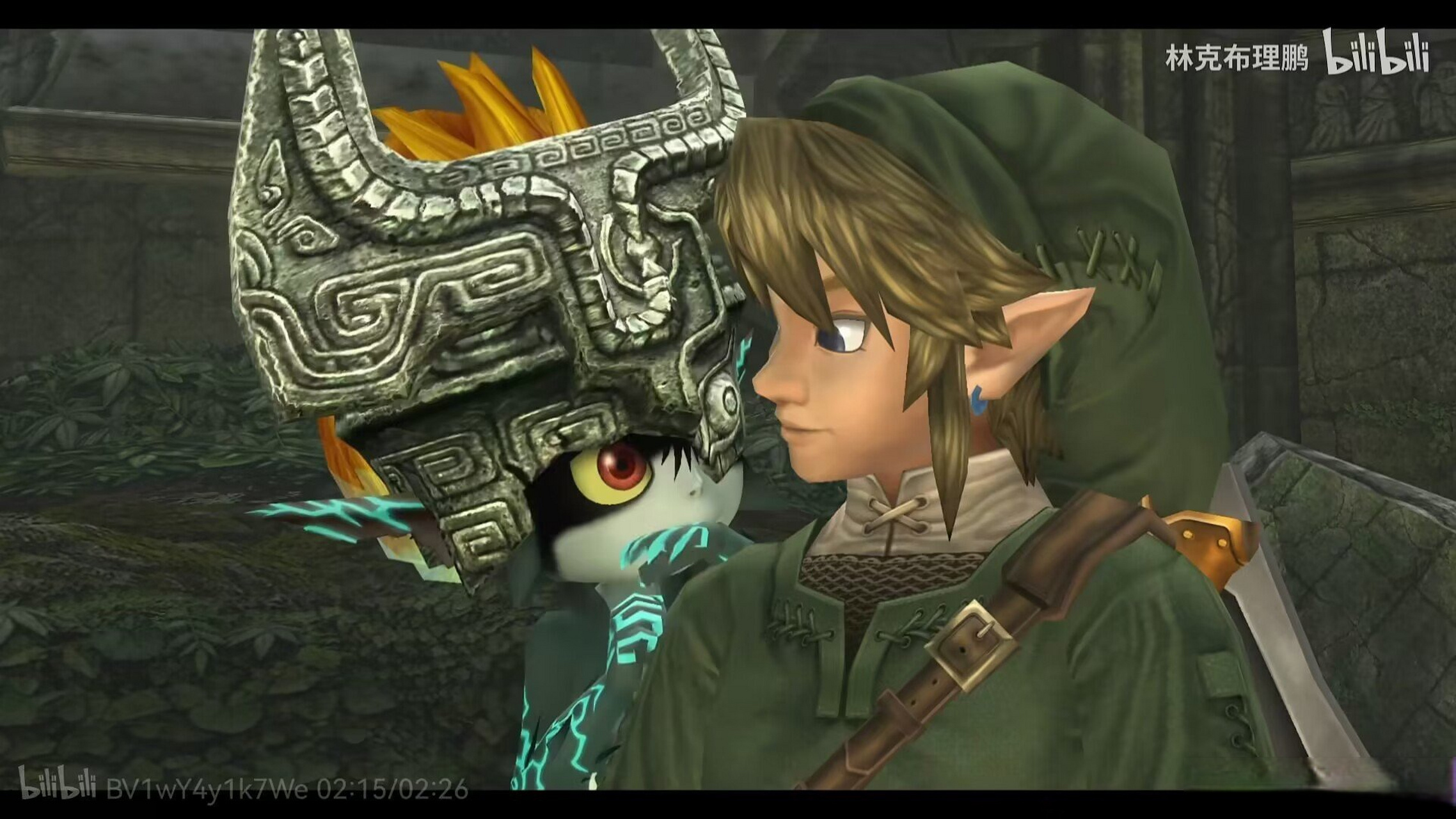塞尔达传说#塞尔达传说:黄昏公主 黄昏公主的林克……真的长得……太