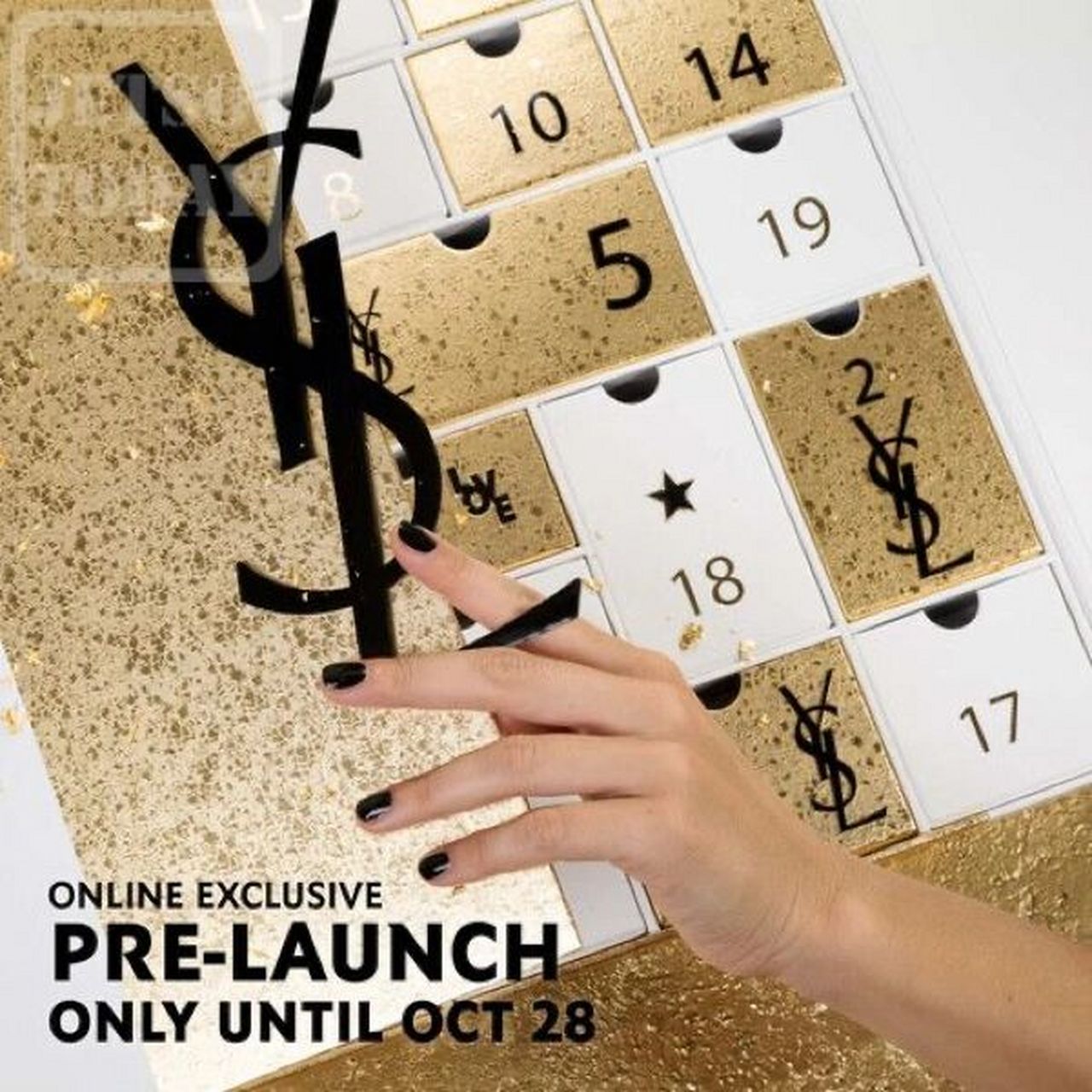 香港9396著數|ysl 限量版倒數月曆 【購物】預先入手 限量版2021