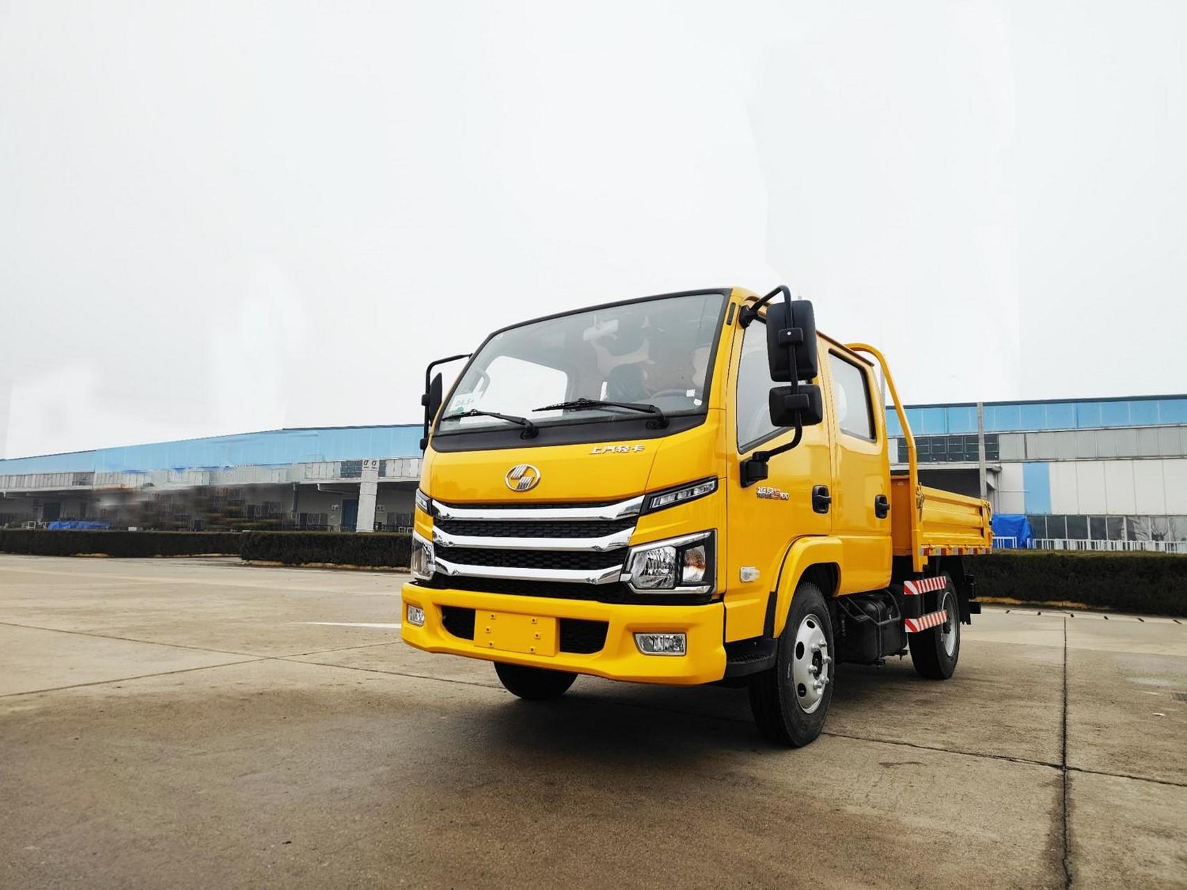 上汽跃进蓝牌自卸车.