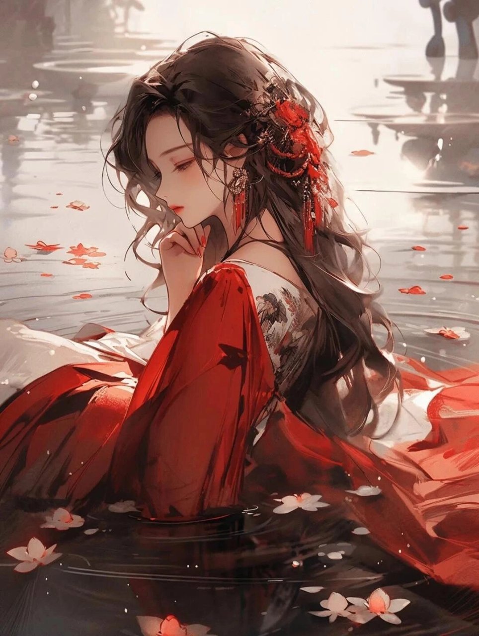 古风,红色系头像 红色系头像