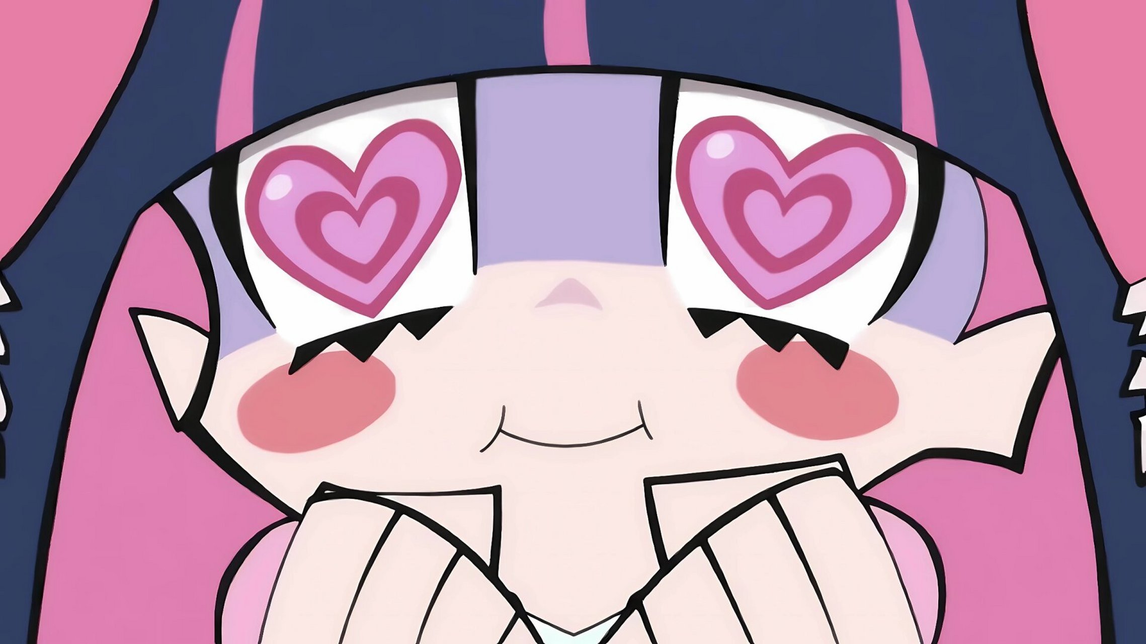 吊带袜天使 超可爱的stocking (自截壁纸)