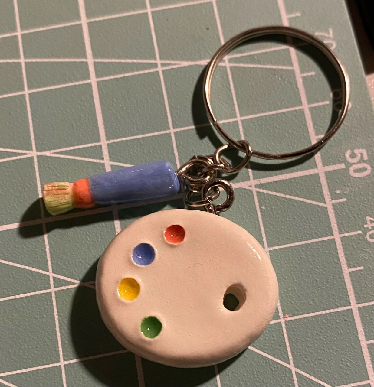 海绵宝宝系列石塑粘土戒指09