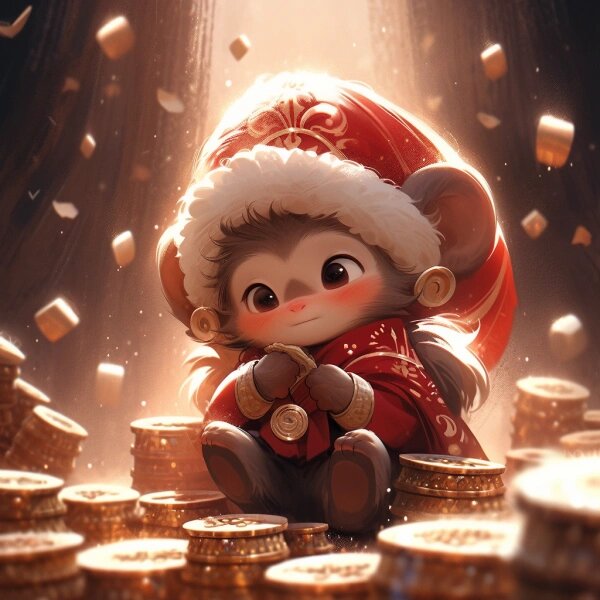 90生肖头像 | 申猴 | 万户猴90