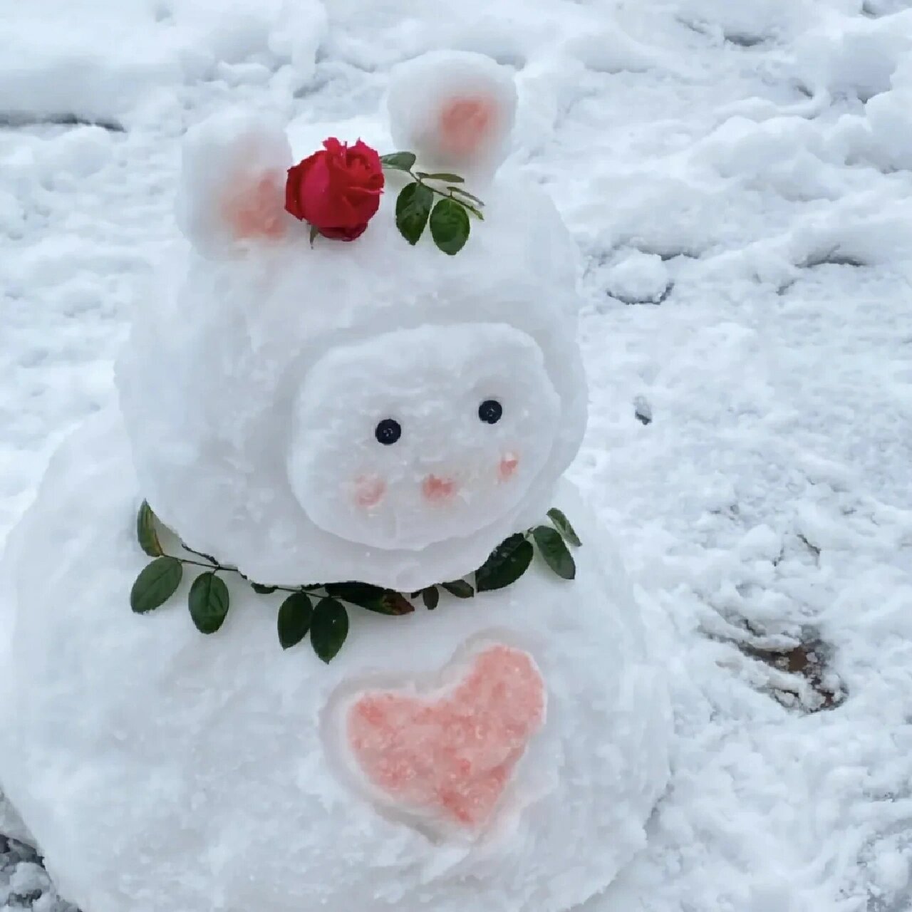 堆雪人头像来啦