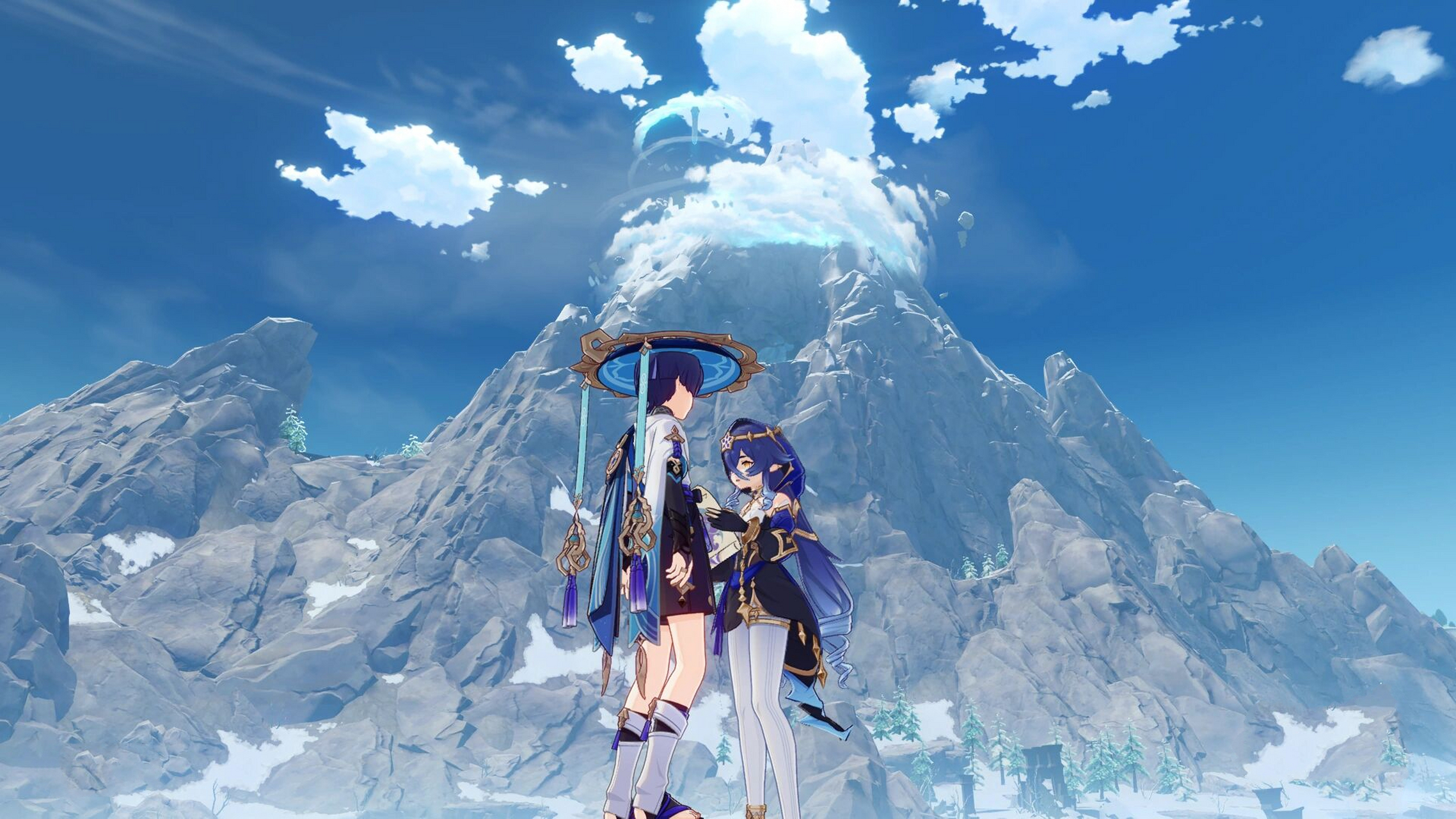 这些原神打卡地你去过了吗 p1-2 离岛 p3-7 龙脊雪山脚下 爱心岛 p8-9