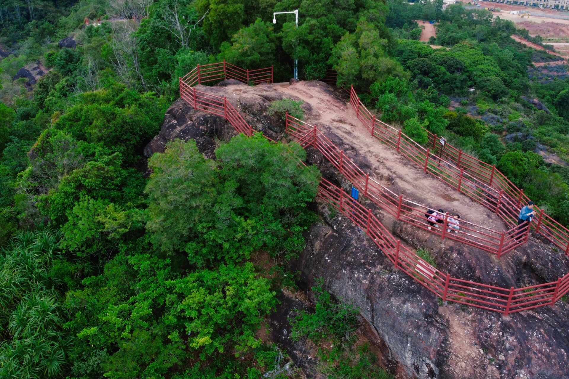 广东|惠州虎头山公园无人机周末航拍美景99 虎头山公园位于红树林