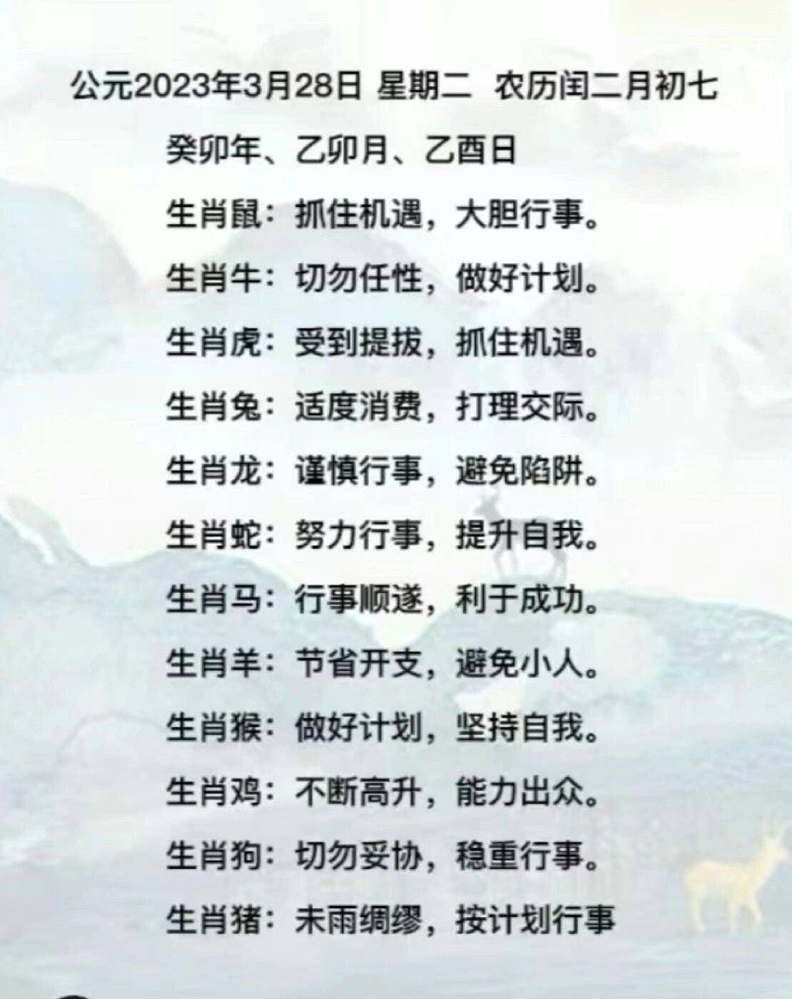 十二生肖3月29日运势(十二生肖3月29日运势播报)