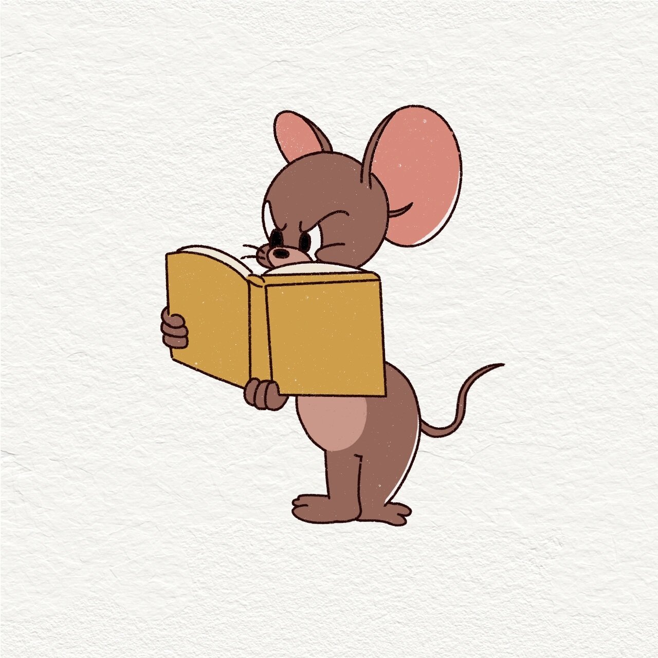 猫和老鼠/杰瑞可爱动漫头像带线稿适合新手 一起来看看杰瑞的致富之道