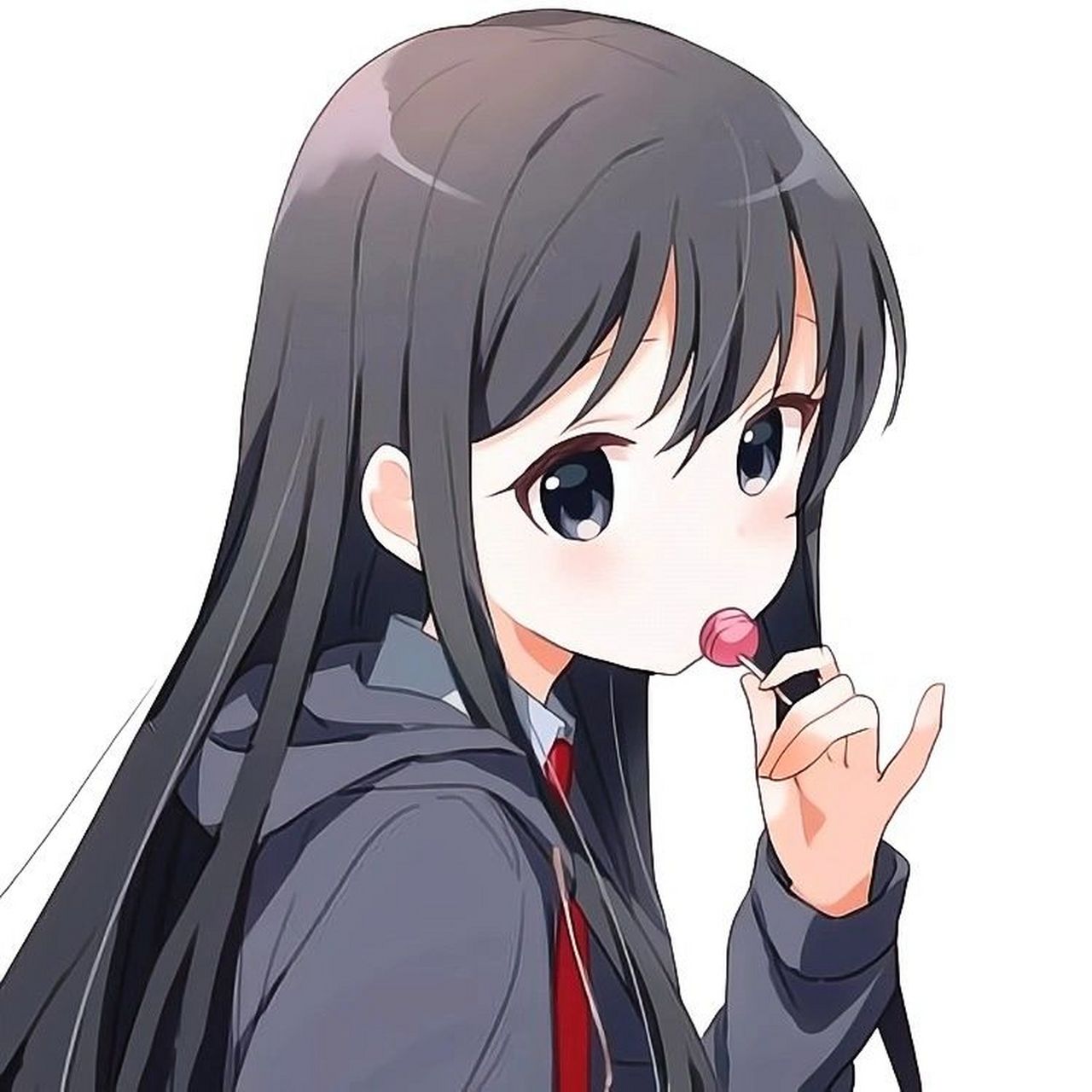 一些超级可爱的白底动漫头像2 一起换头像吧