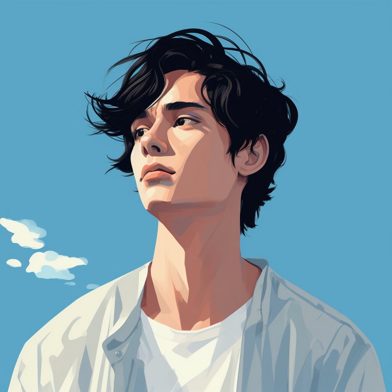 男生头像 | 个性男生头像 这次尝试不一样的风格 喜欢的可以拿去自用