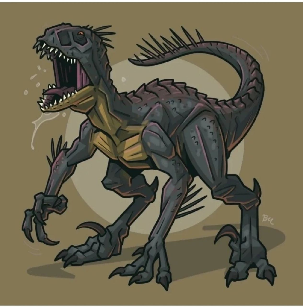 恐龙图片:天蝎霸王龙篇 找了半天只有一张凑合着看吧949494  原