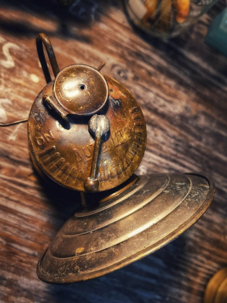 自带点火装置的嘎斯灯 美国国家博物馆同款,抽空翻新一下.