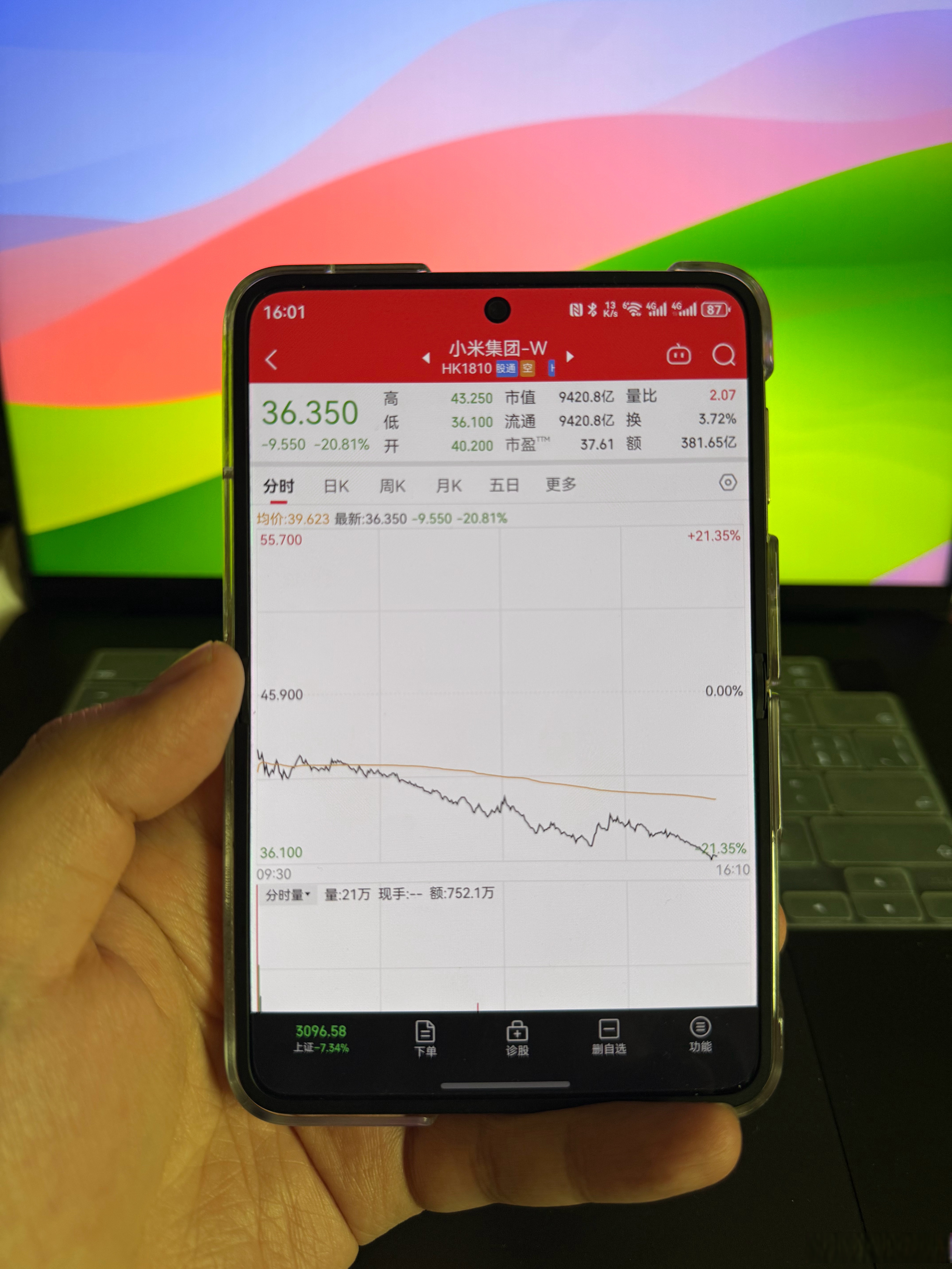 笔记本看股票行情