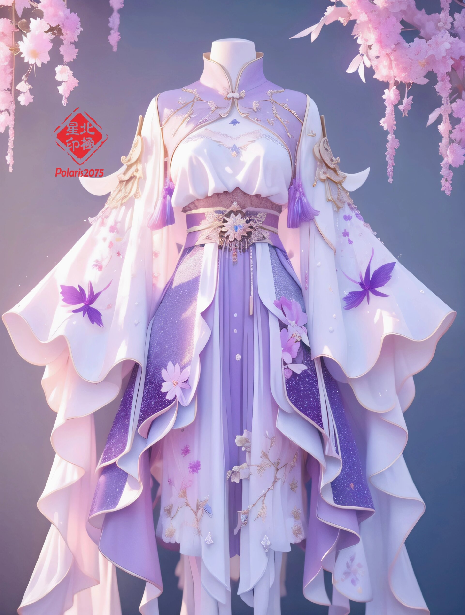 紫色系仙气飘飘连衣裙,骑士服,气质穿搭#尝试一个新look#穿搭