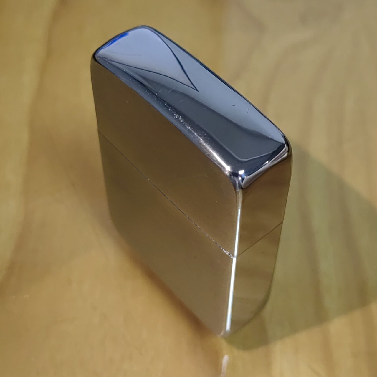 02zippo打火机 美版在版在册1941机型镀铬光板 02镀铬工艺 也叫