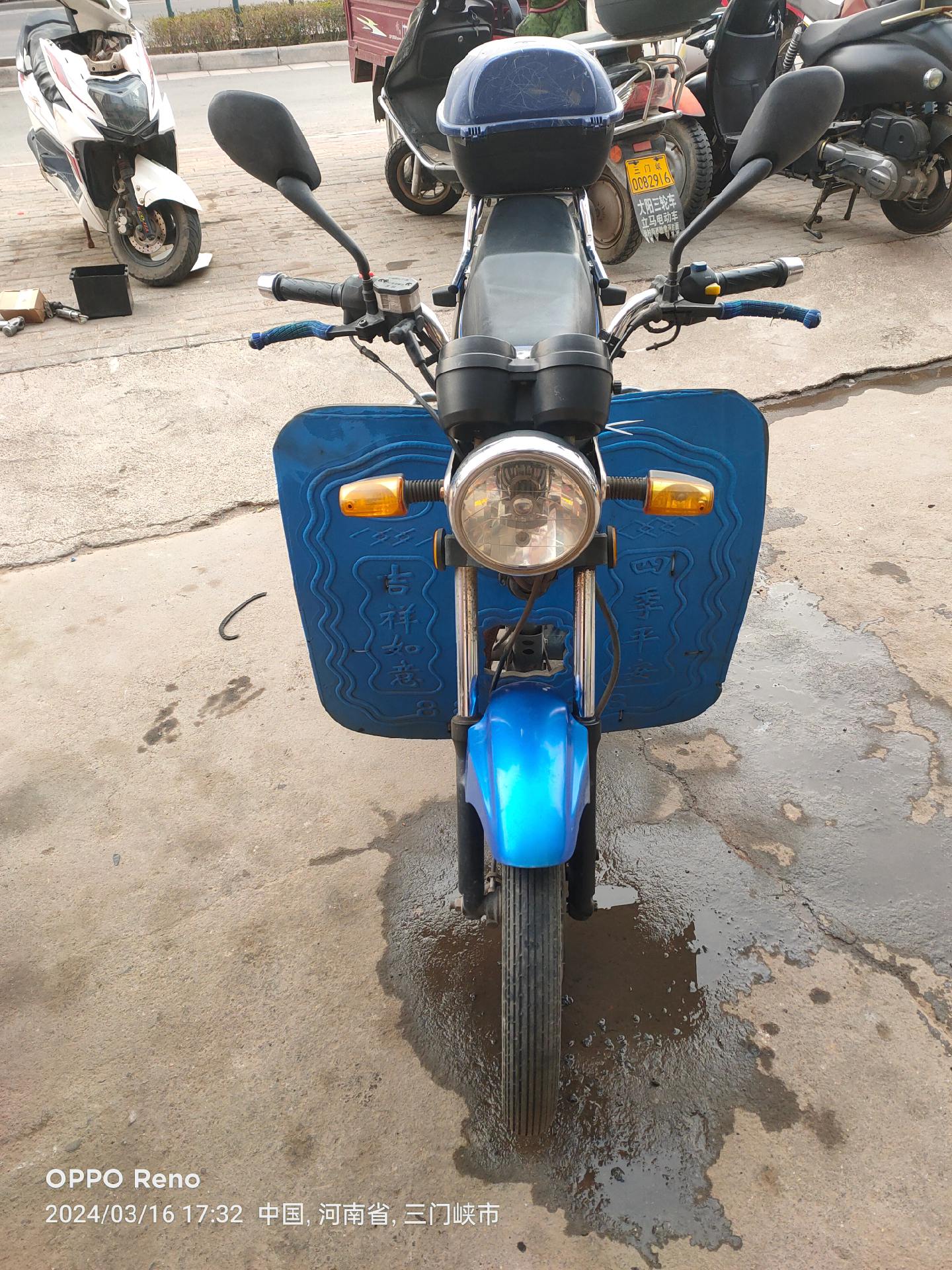 2017年金城铃木125摩托车转让.手续齐全,年检正常,车况不错