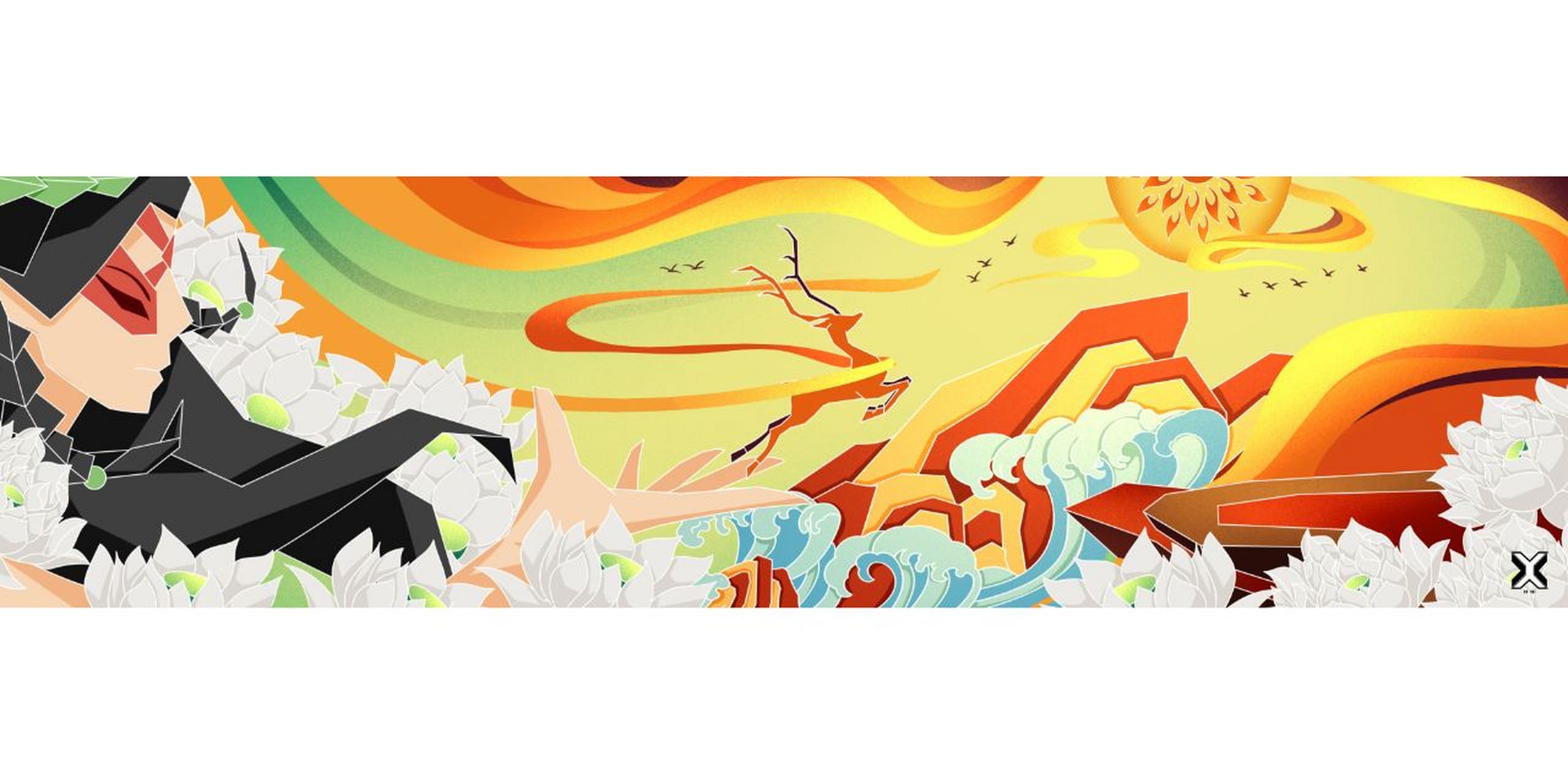 神话系列原创插画第二弹~女娲造人 这一次的故事是女娲造人.