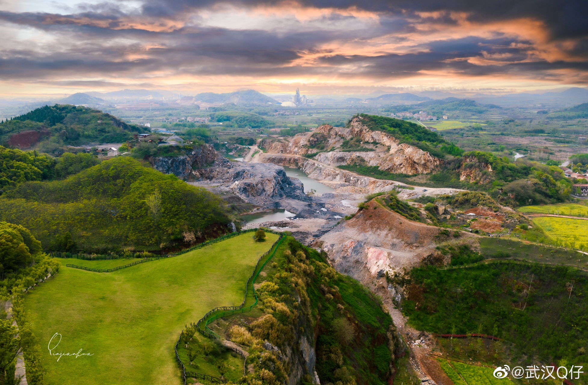 武汉江夏区灵山生态文化旅游区9015 有人说,这里是属于武汉的"