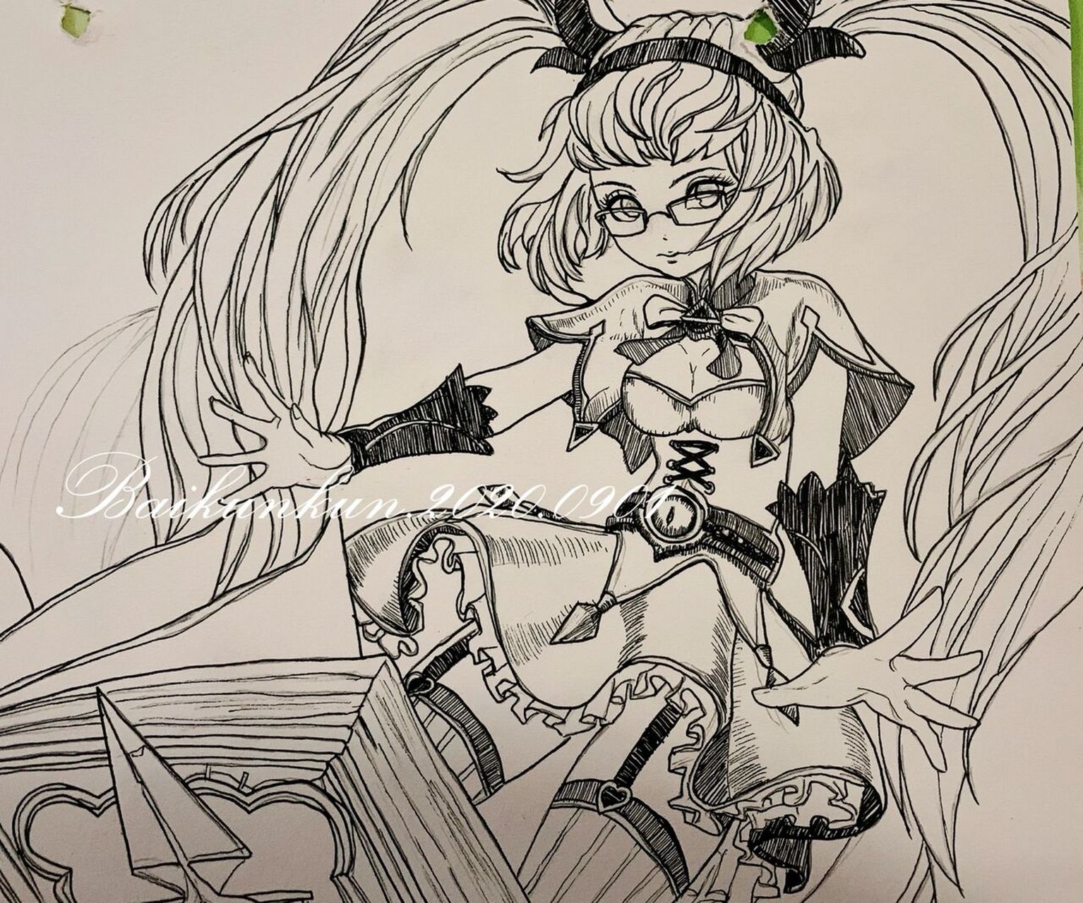 手绘王者峡谷全英雄——法师篇(三)安琪拉 萝莉身,御姐心