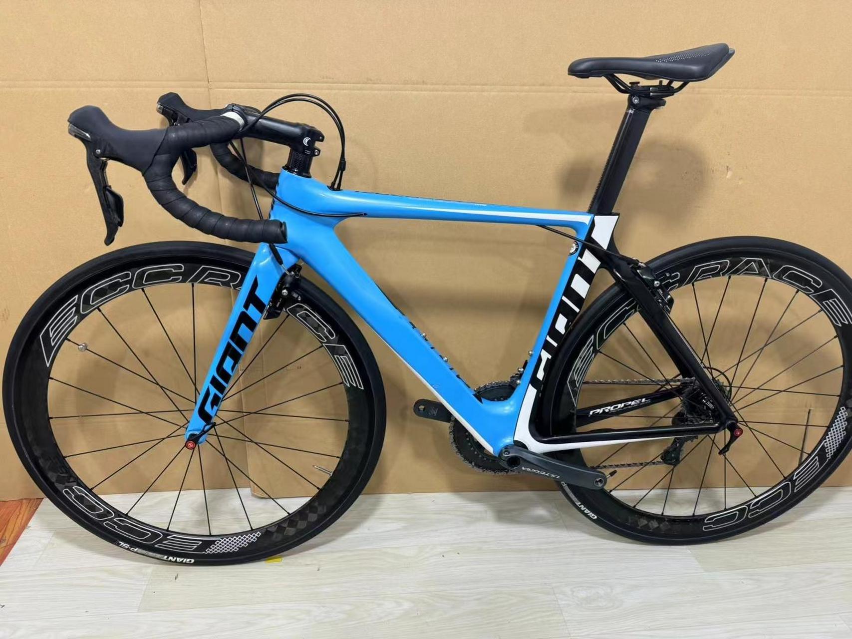 捷安特pp adv pro1碳纤维公路车 全碳纤维车架,od2头管 禧玛诺ut变速