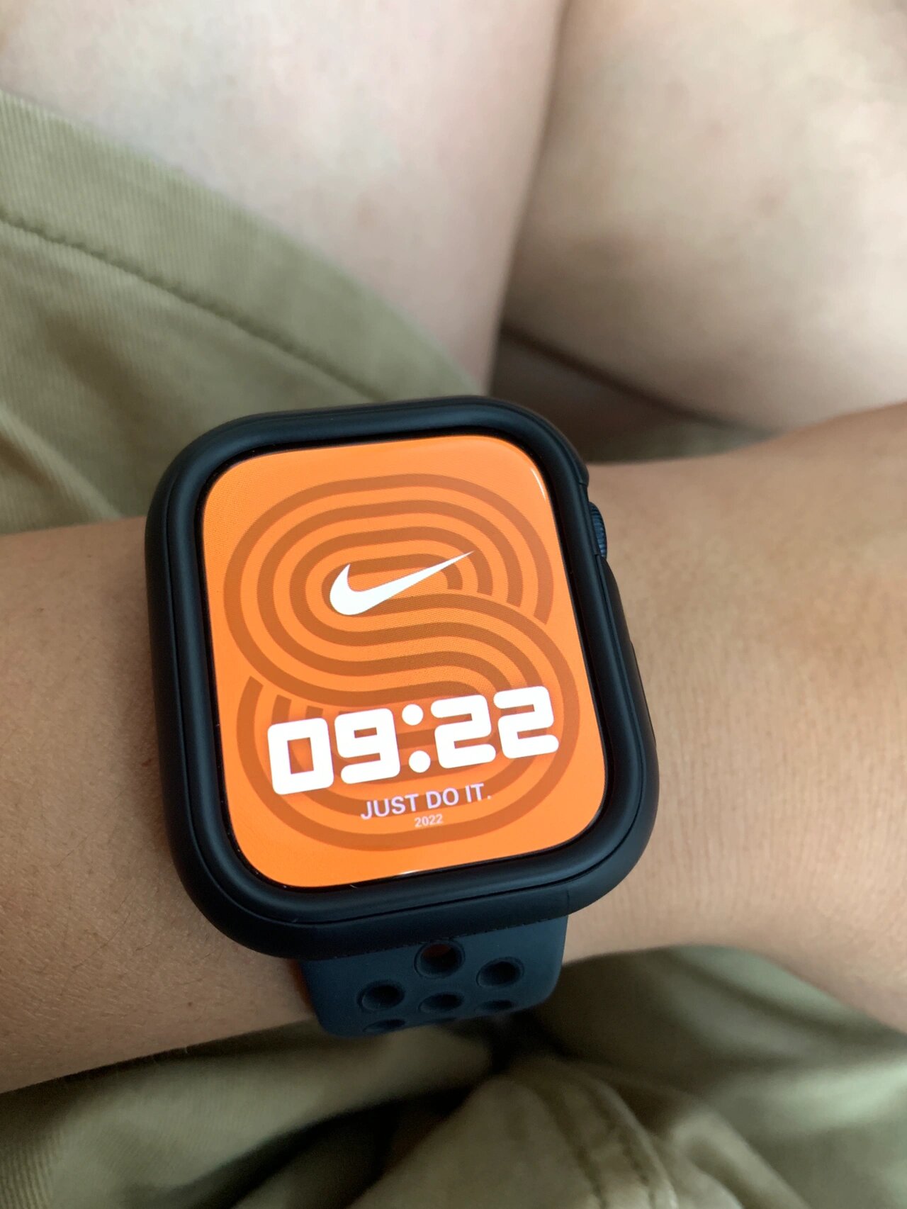 苹果手表 watch s7壁纸 表盘分享 耐克