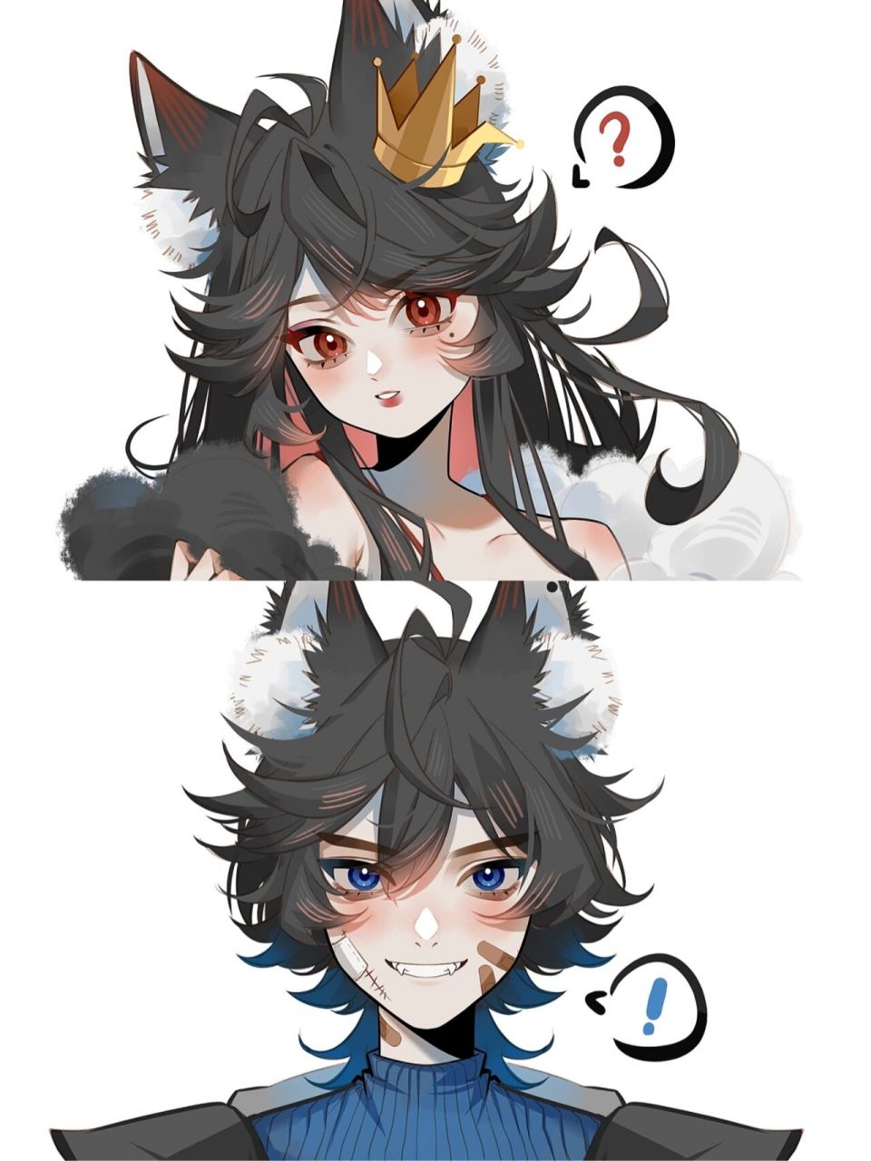 【灰太狼x红太狼】 关于一顿炒饭的爱情故事