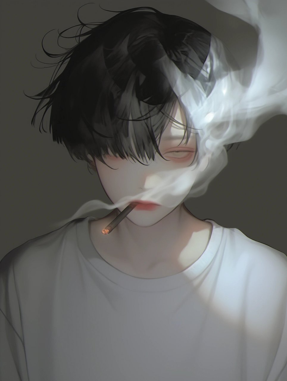 emo情头一人一半 应粉丝要求,来组男头 bushi 情头 伤感氛围感拿捏