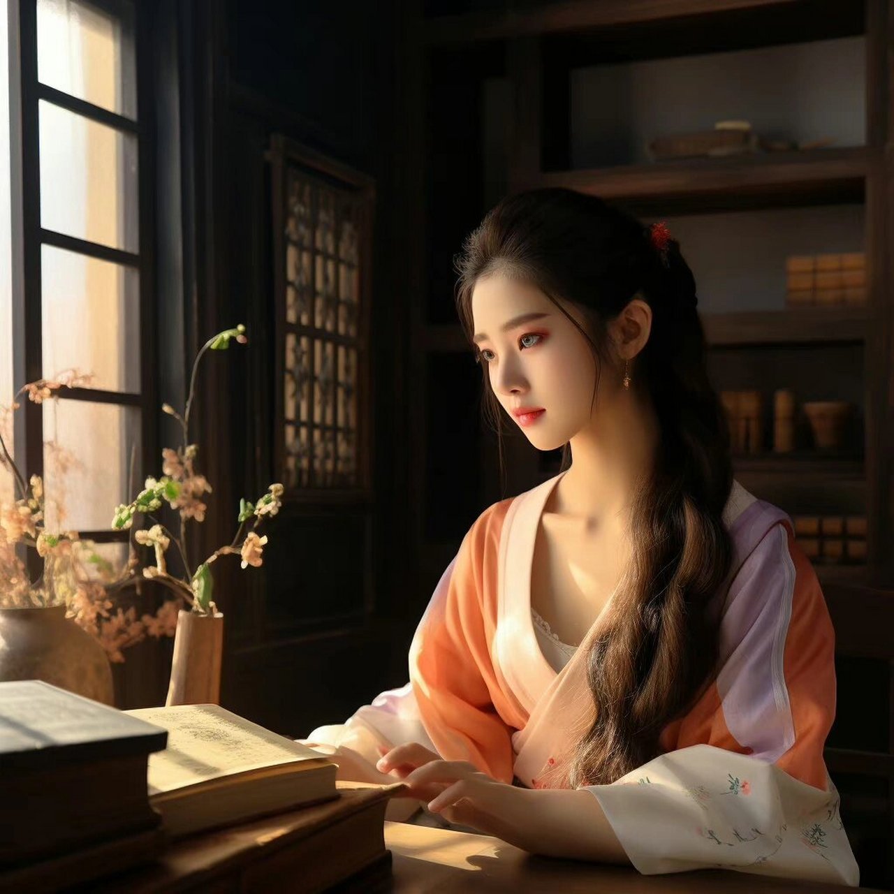 文静女生头像岁月静好 92源自微博 礼貌取92