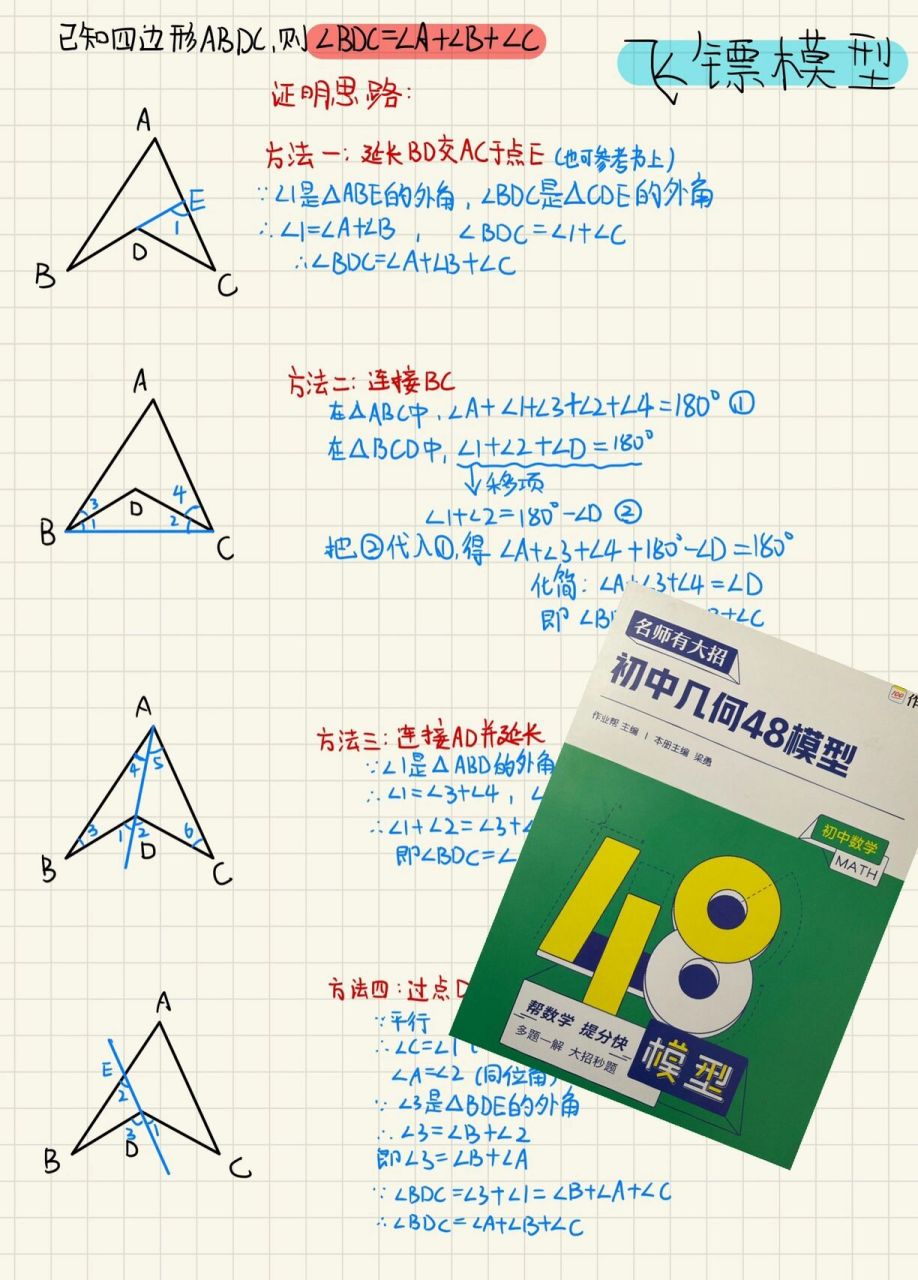 飞镖模型证明图片