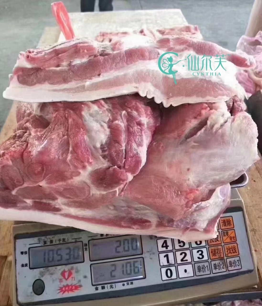 20斤肉有多大实体图图片
