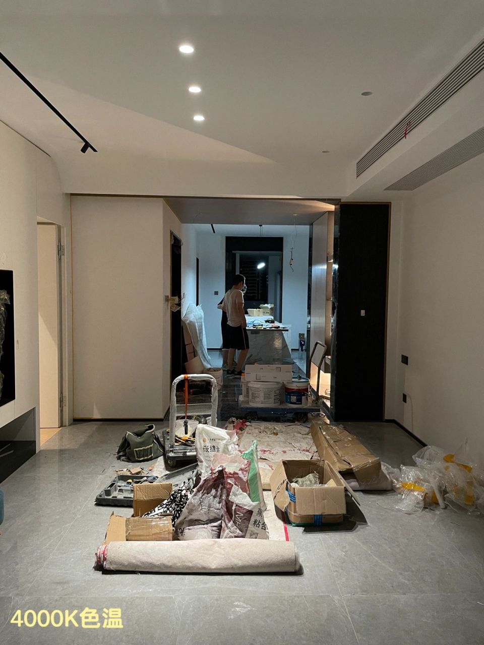 3000k,3500k,4000k色温现场对比图 家庭灯光色温对比图