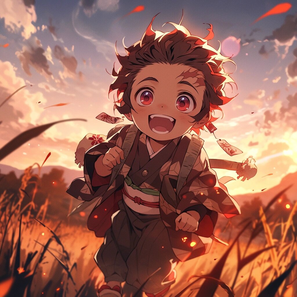 鬼灭之刃|炭治郎—可爱头像(4