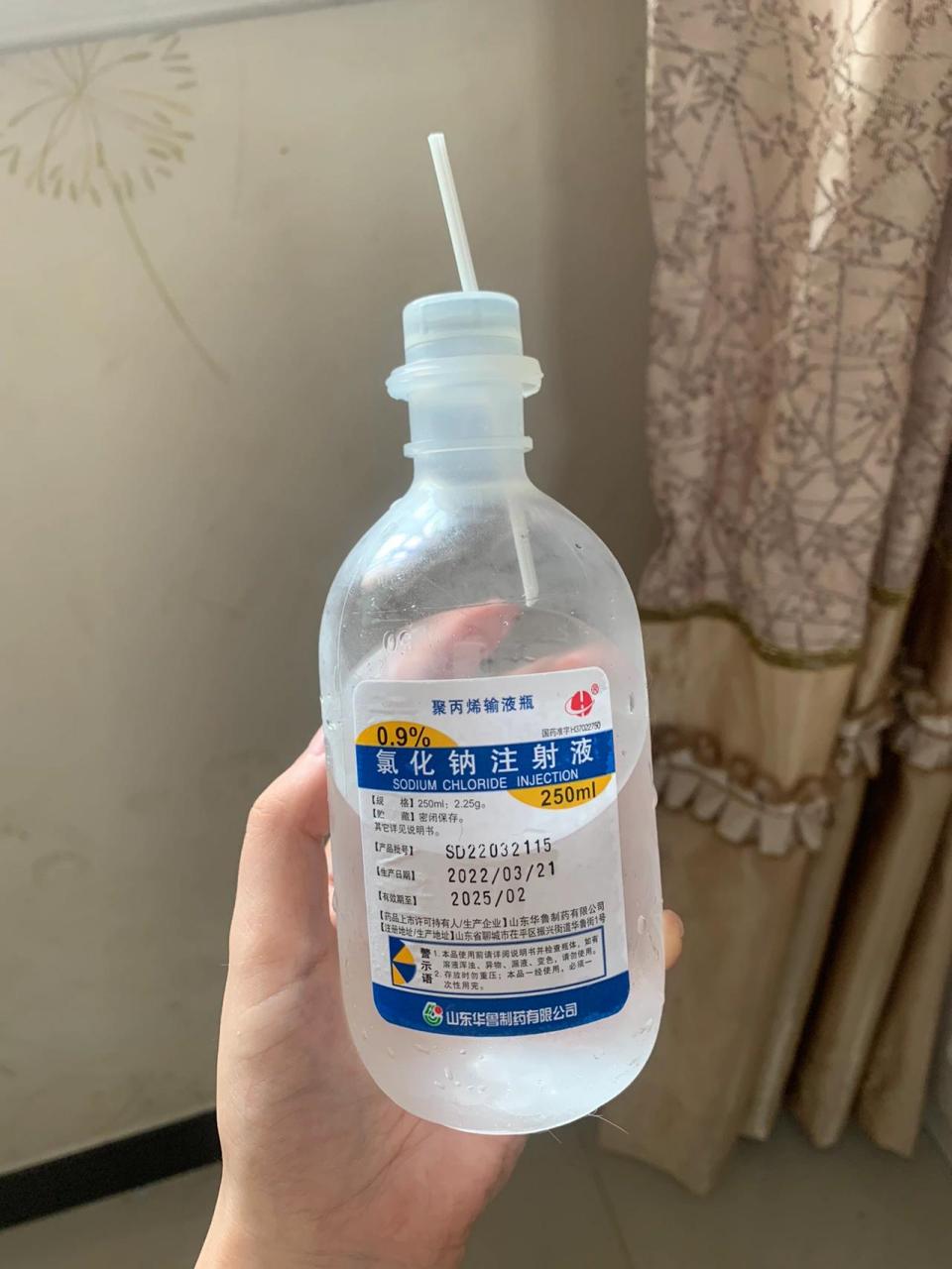 没有注射器  生理盐水怎么打开和保存 下班去买了生