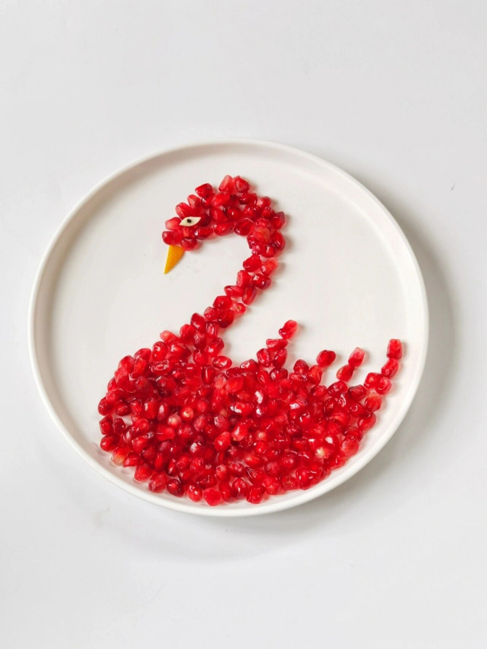 创意石榴摆盘～动物篇 有些食物 不为温饱而生存 只为可爱而提升幸福