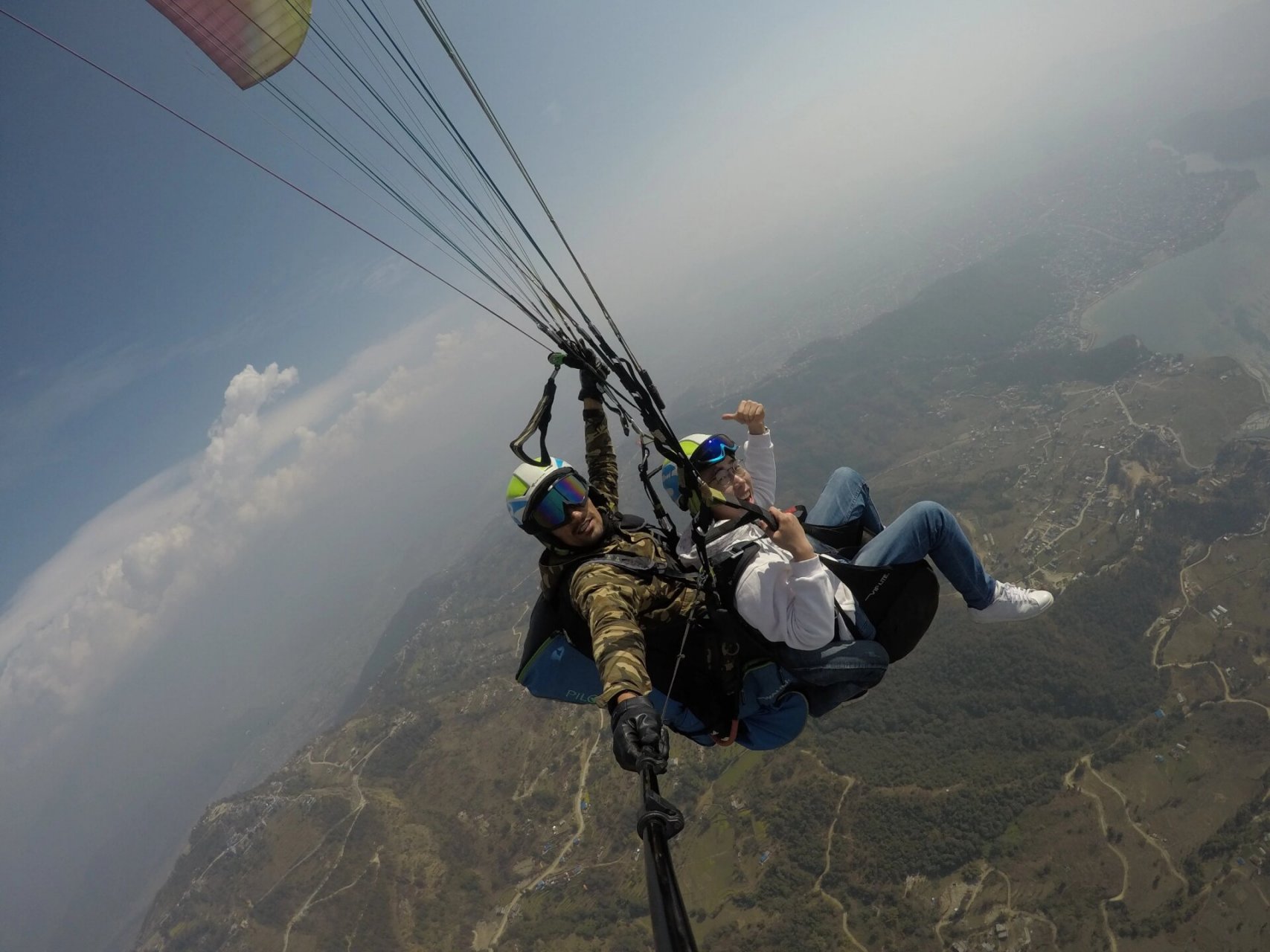 滑翔伞只要不在国内网站上订,都超便宜 来尼泊尔怎么不去博卡拉 到了
