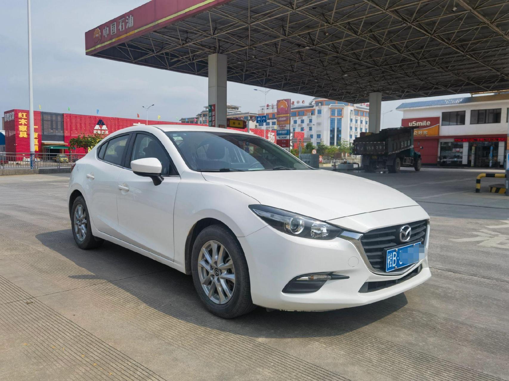 19年7月马自达昂克赛拉1.5白色原版原漆!6万公里实表!免检产品.